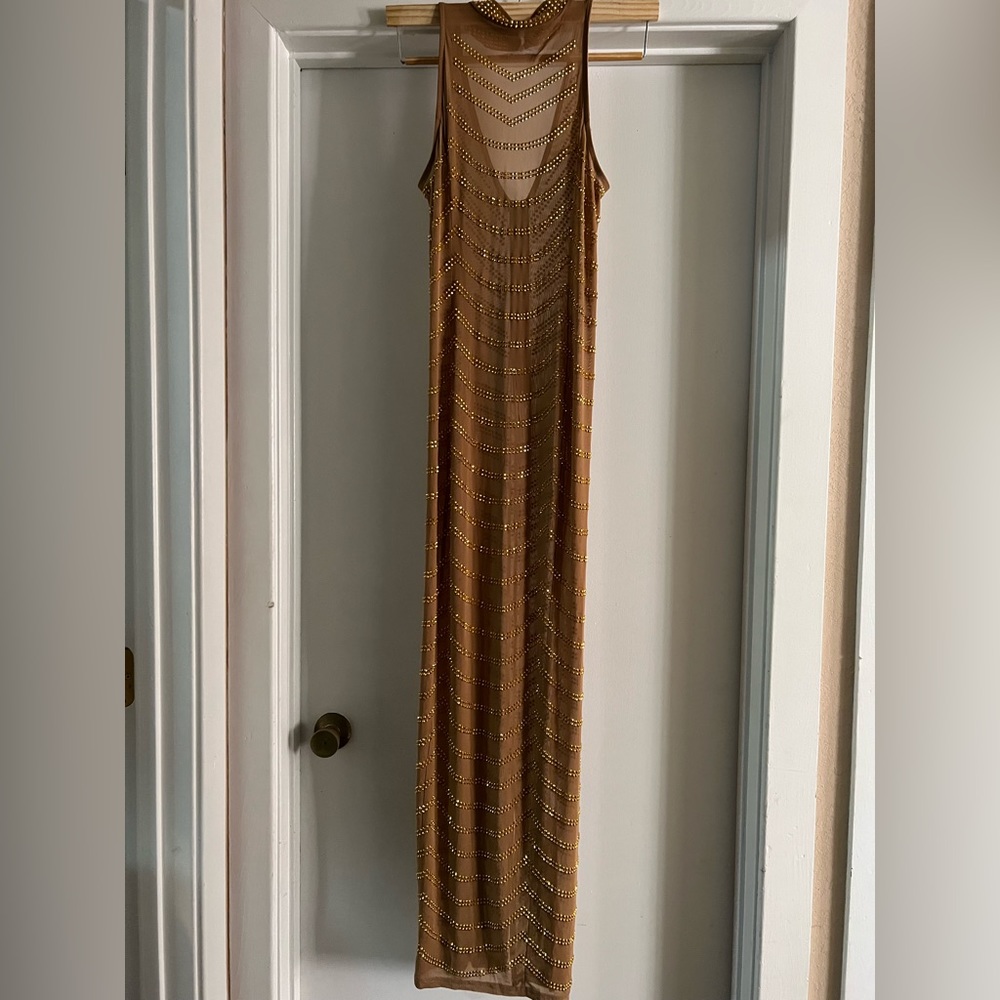 Gold gown
